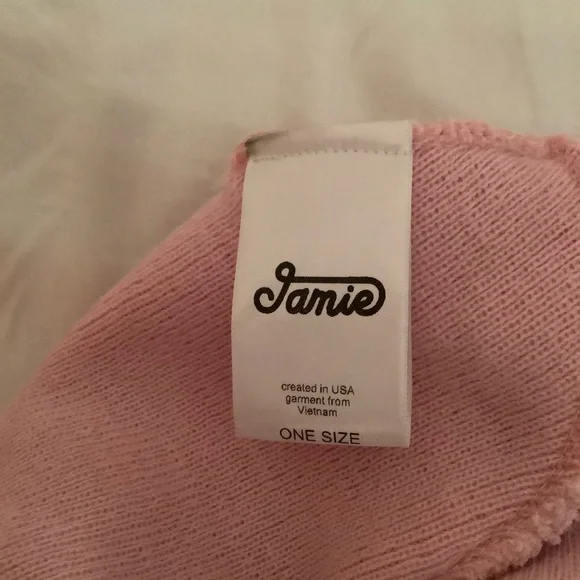 Third Eye Beanie in pink - Picture 2 of 3